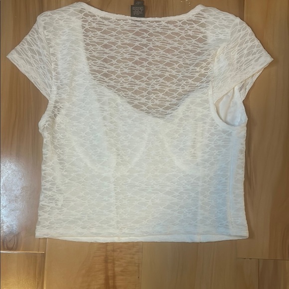 Target White Crop Top Essential - Picture 4 of 5